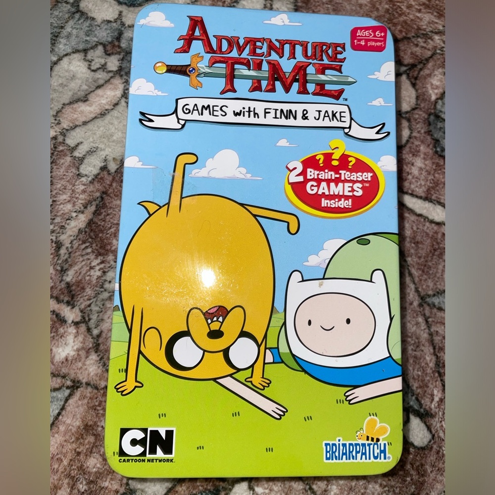 Adventure Time Finn and Jake Brain Teaser Game